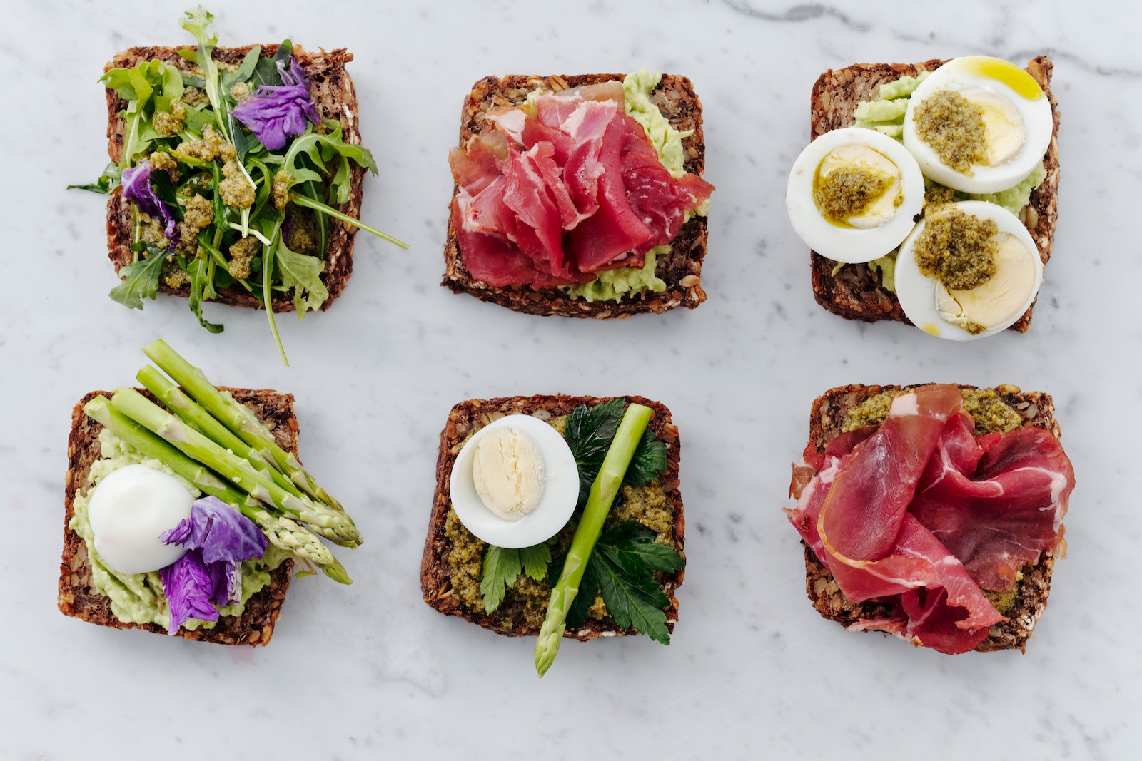 Sliced Meat With Green Vegetable on White Ceramic Plate